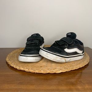 Black Vans toddler size 6
